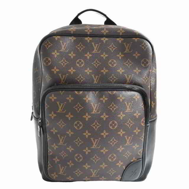 誠実 【中古】 - VUITTON LOUIS LOUIS by レザー PVC ブラック/ブラウン リュックサック バックパック ディーン マカサー ルイヴィトン VUITTON バッグパック+リュック 誠実 【中古】 - VUITTON LOUIS LOUIS by レザー PVC ブラック/ブラウン リュックサック バックパック ディーン マカサー ルイヴィトン VUITTON バッグパック+リュック