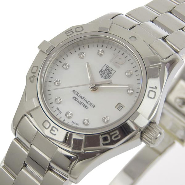 ☆03楽市☆ TAG HEUER タグホイヤー アクアレーサー 10Pダイヤモンド