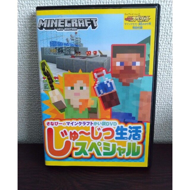 マインクラフト　雑誌　DVD２枚 エンタメ/ホビーのDVD/ブルーレイ(キッズ/ファミリー)の商品写真