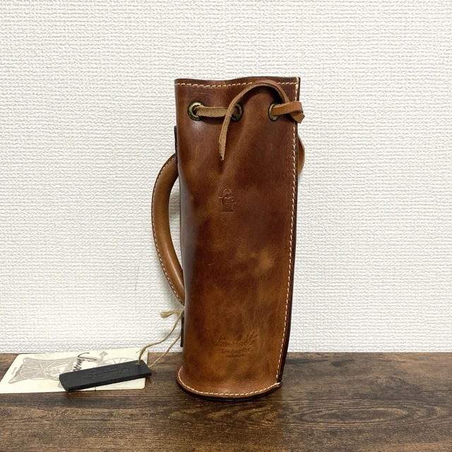 新品未使用品 SANDAST サンダスト Wine Case タン Tan 3