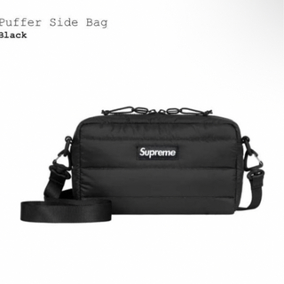 Supreme - Supreme Puffer Side Bag  Black シュプリーム 黒