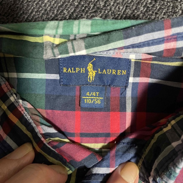 Ralph Lauren(ラルフローレン)のラルフローレン　Ralph Lauren サイズ110 チェックシャツ キッズ/ベビー/マタニティのキッズ服男の子用(90cm~)(ブラウス)の商品写真