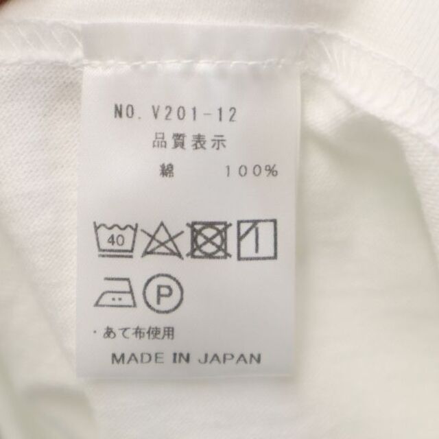 新品 バースト222 20ss FIRE プリント 半袖 Tシャツ 2 ホワイト vast222 ラバーソウル メンズ 【210304】