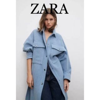 ザラ(ZARA)のZARA♡ロングコート(ロングコート)