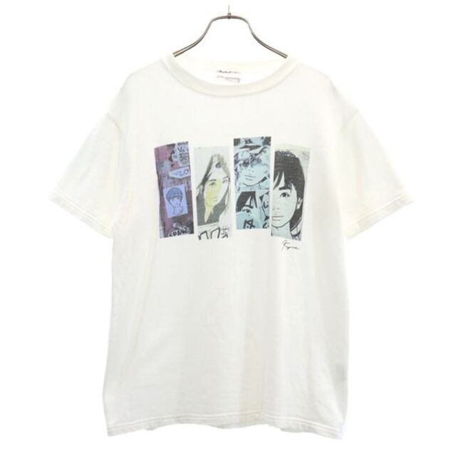 ジオントーキョー プリント 半袖 Tシャツ ホワイト Xion TOKYO メンズ  201016