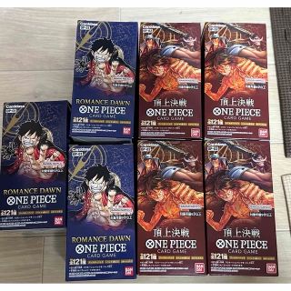 ワンピース(ONE PIECE)のワンピース ロマンスドーン 頂上決戦 8box 新品(Box/デッキ/パック)