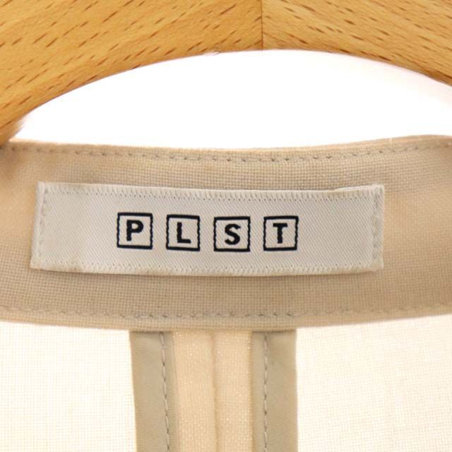PLST(プラステ)のプラステ 22SS 2WAYライトストレッチカラーレスジャケット S べージュ レディースのジャケット/アウター(その他)の商品写真
