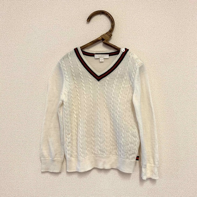 Gucci - GUCCI baby ケーブル編み ニット 12〜18Mの通販 by AMBLE