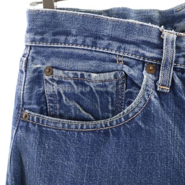 リーバイス 60s 501 BIG E 501 赤耳 足長R 不均等V イエローステッチ ストレート デニムパンツ Levi's ボタン裏2 Vステッチ メンズ  210412 5