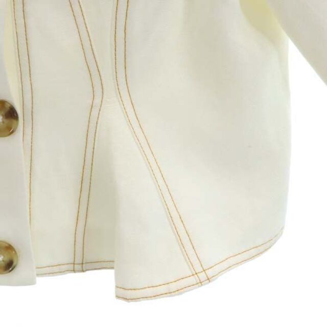 44cm袖丈未使用 カメオコレクティブ ジャケット S 白 CAMEO COLLECTIVE レディース 【200911】