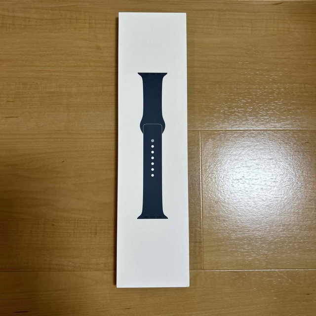 Apple Watch(アップルウォッチ)の未開封 Apple Watch 純正 スポーツバンド Abyss Blue メンズの時計(ラバーベルト)の商品写真