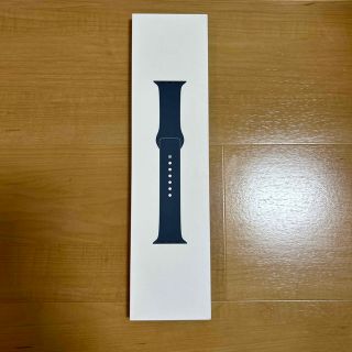 アップルウォッチ(Apple Watch)の未開封 Apple Watch 純正 スポーツバンド Abyss Blue(ラバーベルト)