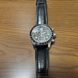 ティソ(TISSOT)のTissot V8 Black Chronograph Dial(腕時計(アナログ))