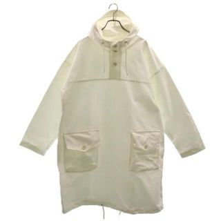 新品 バースト222 18AW コート 2 白 vast222 日本製 プルオーバー