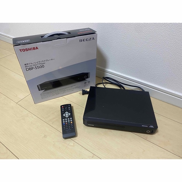 東芝　TOSHIBA DBP-S500 ブルーレイプレーヤー ブラック