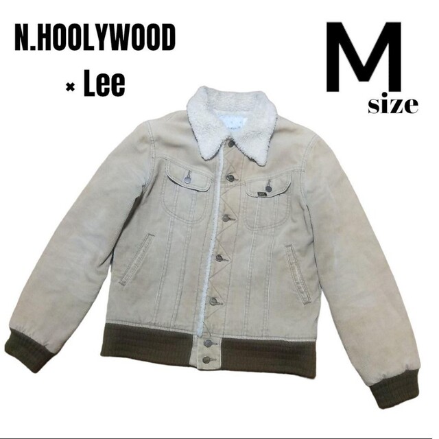 ☆N.HOOLYWOOD × Lee☆ ボアランチリブコーデュロイジャケット　M