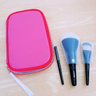 ランコム(LANCOME)の新品未使用　LANCOME　ランコム　メイクブラシセット　3本入り(チーク/フェイスブラシ)