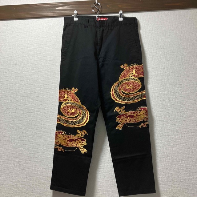 バーゲンで Supreme pants 18AW supreme Dragon Dragon Work Pant w32 ...