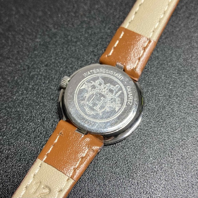 【正規品 良品】 エルメス 腕時計 アルソー ゴールドコンビ 可動品 新品ベルト-