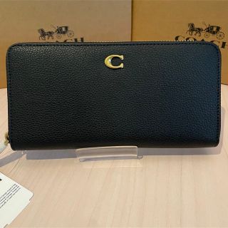 コーチ(COACH)の【新品未使用】COACH コーチ アコーディオン　ジップ　ウォレット （最新作）(財布)