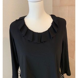 INGEBORG 黒　フリルTシャツ　スカートセット　未使用品