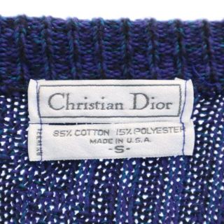 未使用*Dior*ディオール　コットンガウン　カーディガン　羽織り　ヴィンテージ