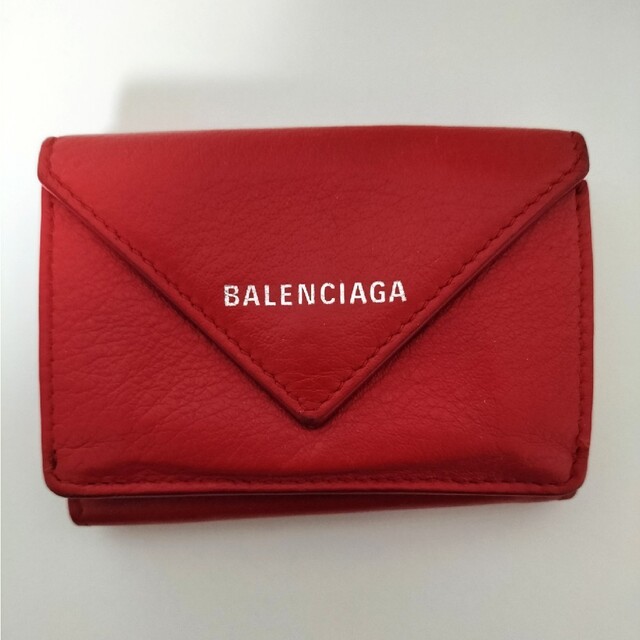 バレンシアガ 財布 BALENCIAGA ボタニカル ペーパー ミニ ウォレット