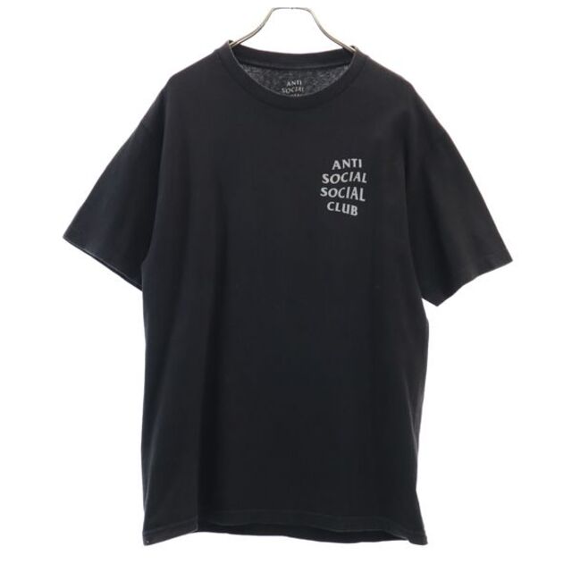 アンチソーシャルソーシャルクラブ USA製 プリント 半袖 Tシャツ L 黒 ANTI SOCIAL SOCIAL CLUB メンズ  200515