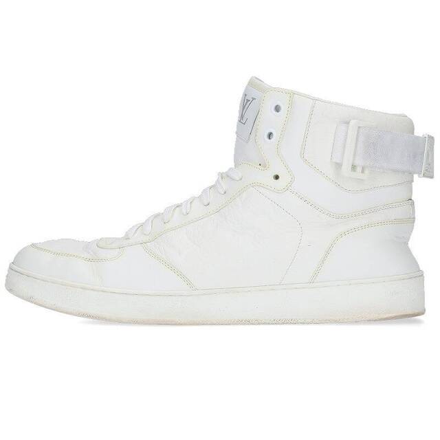 史上最も激安】 LOUIS 7.5 メンズ モノグラムハイカットレザー