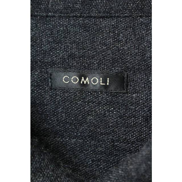 COMOLI(コモリ)のコモリ 22SS V01-01006 カシミヤ和紙長袖シャツ メンズ 4 メンズのトップス(シャツ)の商品写真