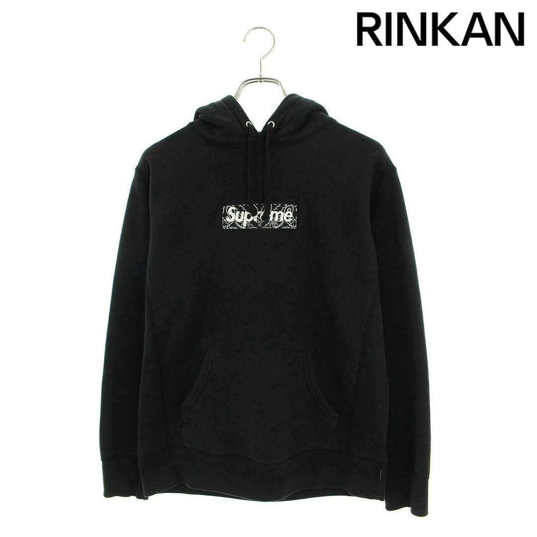 シュプリーム 19AW Bandana Box Logo Hooded Sweatshirt バンダナ