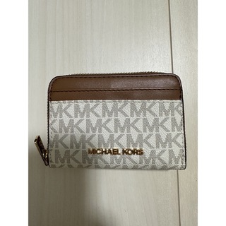 マイケルコース(Michael Kors)の未使用　MICHAEL KORS ラウンドミニ財布(財布)