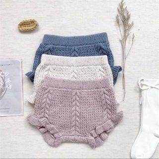 ベビー服　ニットブルマ　baby Knit 韓国子供服(パンツ)