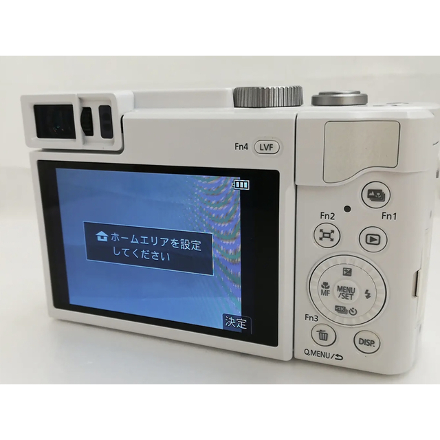 Panasonic(パナソニック)の中古 Panasonic LUMIX DC-TZ95-W ホワイト スマホ/家電/カメラのカメラ(コンパクトデジタルカメラ)の商品写真