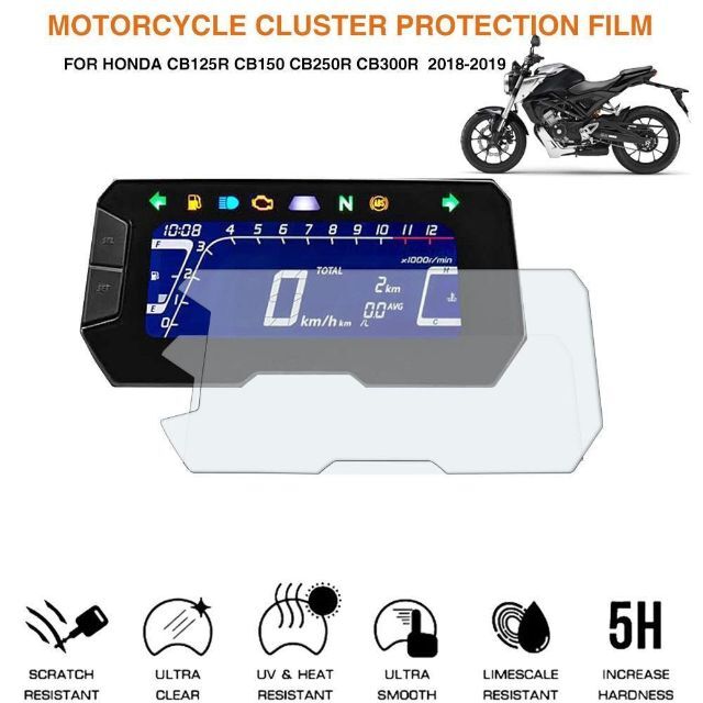HONDA CB125R / 250R メータ保護フィルム propar.com.ar