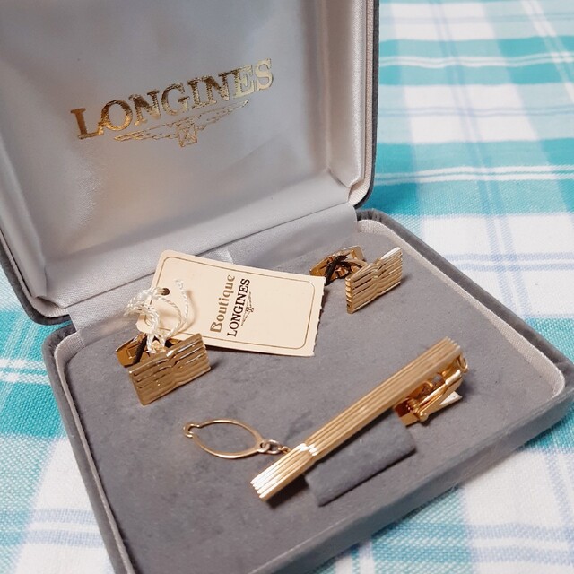 LONGINES　カフスボタン　ネクタイピン