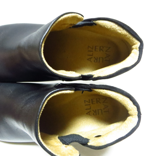 REGAL(リーガル)のほぼ未使用 ナチュラライザー コンフォートブーツ レザー ブラック 24cm レディースの靴/シューズ(ブーツ)の商品写真
