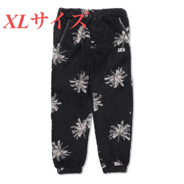 WDS PALM TREE (PATTERN) FLEECE PT/BLACK 上品な www.gold-and-wood.com