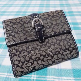 コーチ(COACH)の確実本物＊COACH Wホック財布(財布)