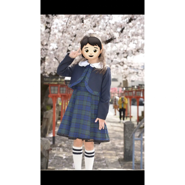 Catherine Cottage - 入学式 ワンピース120 靴 セットの通販 by ルイジ