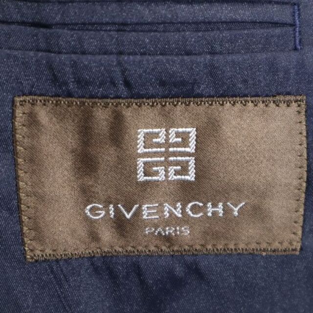 ジバンシィ ウールブレンド スーツ セットアップ ストライプ柄 テーラードジャケット 上 L 下 96 ベージュ系 GIVENCHY パンツ メンズ   【220927】