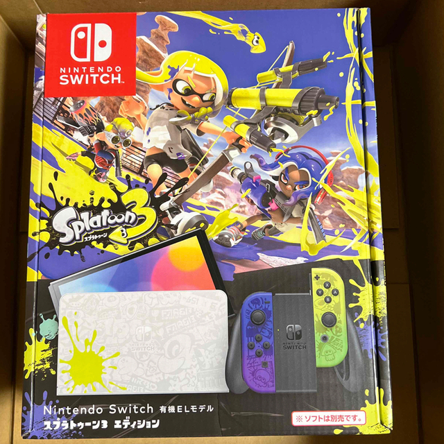 Switch 有機ELモデル スプラトゥーン3エディション 本体 | myglobaltax.com