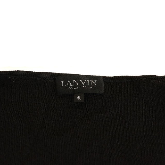 LANVIN - ランバン コレクション カーディガン ニット Vネック 長袖 絹