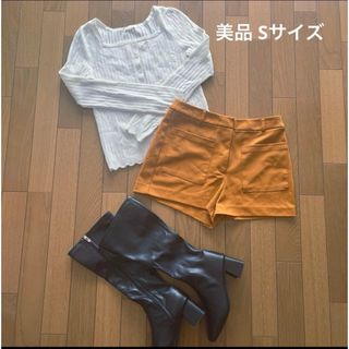 フォーエバートゥエンティーワン(FOREVER 21)の【美品】ショートパンツ(ショートパンツ)