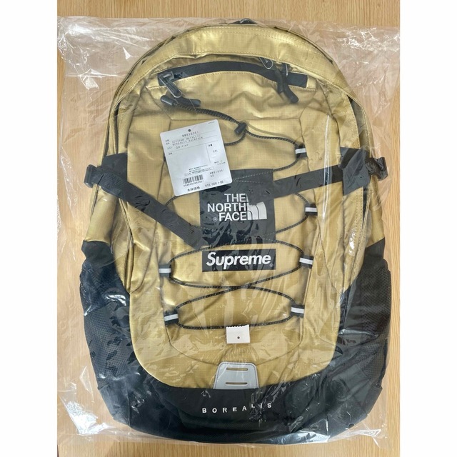 ［希少］supreme north face ノースフェイス　リュック　ゴールド