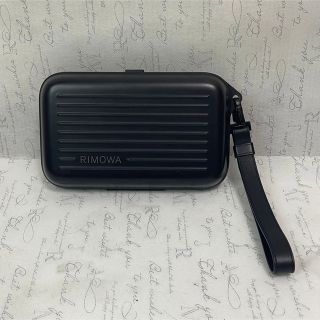 RIMOWA リモワ アルミニウム クラッチバッグ ブラック