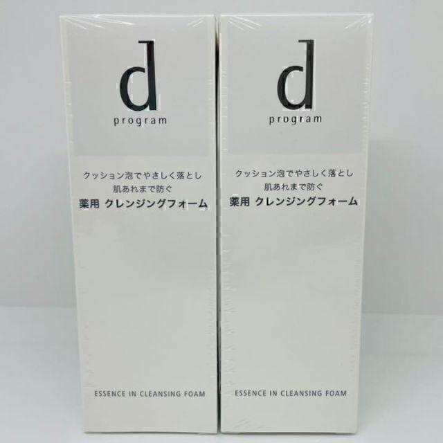d program(ディープログラム)のd プログラム エッセンスイン クレンジングフォーム 120g　2本セット コスメ/美容のスキンケア/基礎化粧品(洗顔料)の商品写真