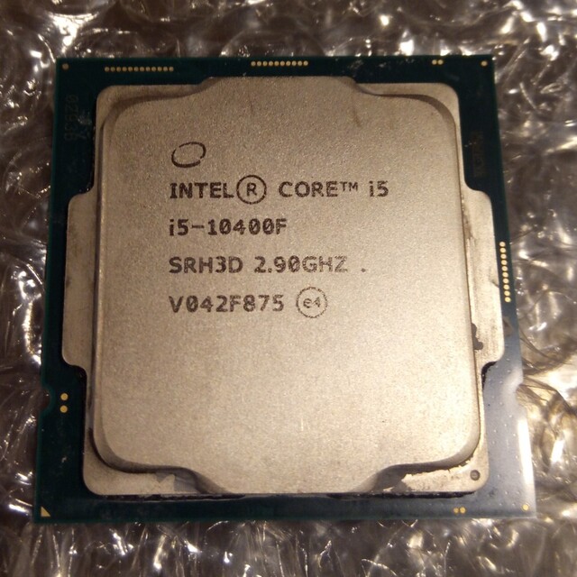 CPU  core i5 10400F