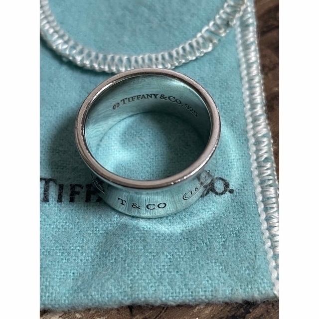 Tiffany &Co. 1837 ワイド　コンケープ　リング