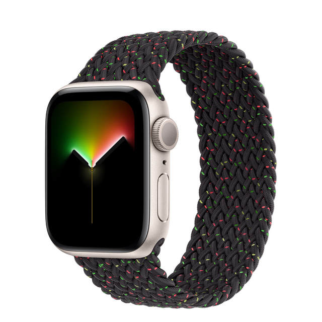 Apple Watch SE2スターライト&ブレイデッドソロループ